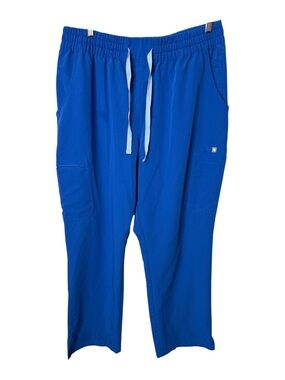 FIGS Blue Size XXL Technical Collection Cargo Scrub Pants